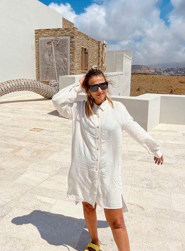 “CASABLANCA” Shirt - Argyro Fotou